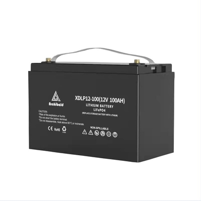 batería de litio del arrancador Lifepo4 100ah del coche 12vdc 5 años de garantía