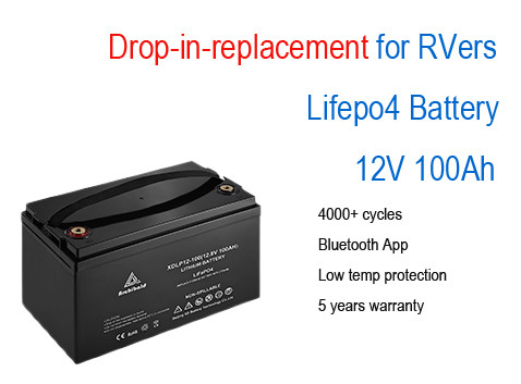 Lifepo4 batería da alta temperatura 12v 200ah para el panel solar/la bomba de agua