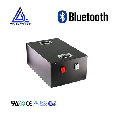Litio profundo Ion Battery OEM/ODM XD de Bluetooth 48v 150ah del ciclo para el tráfico