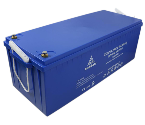 Certificado solar de encargo del CE de la batería de 24v 200ah Lifepo4
